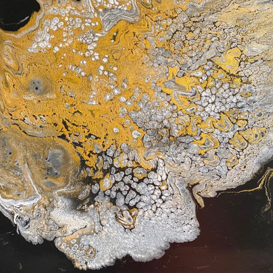 Gold and black alchemy I Gold and black alchemy I